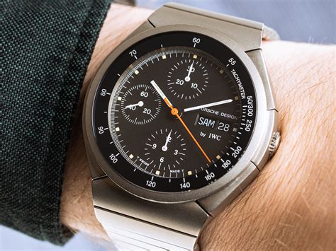 Iwc porsche desing chronograph titanium ref.3702 